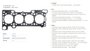 Imagen de JUNTA T/CILINDRO PEUGEOT BOXER FIAT DUCATO 2.3 TD 1,2 MM